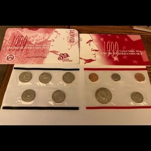 1999 United States mint uncirculated coin set